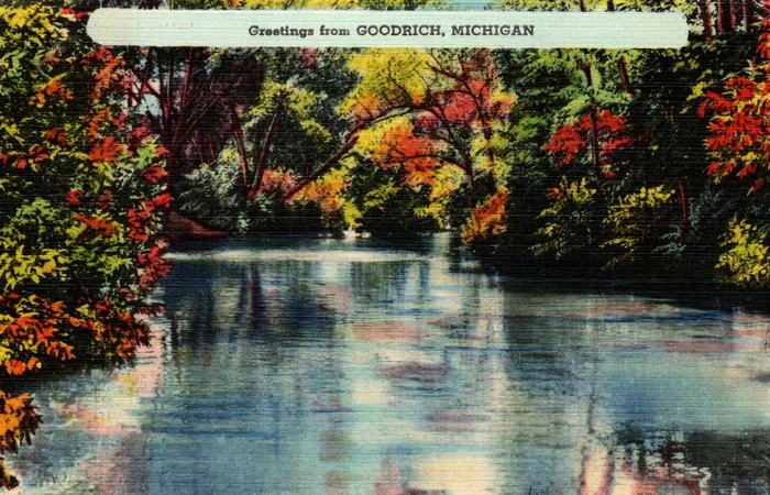 Goodrich - Old Postcard (newer photo)